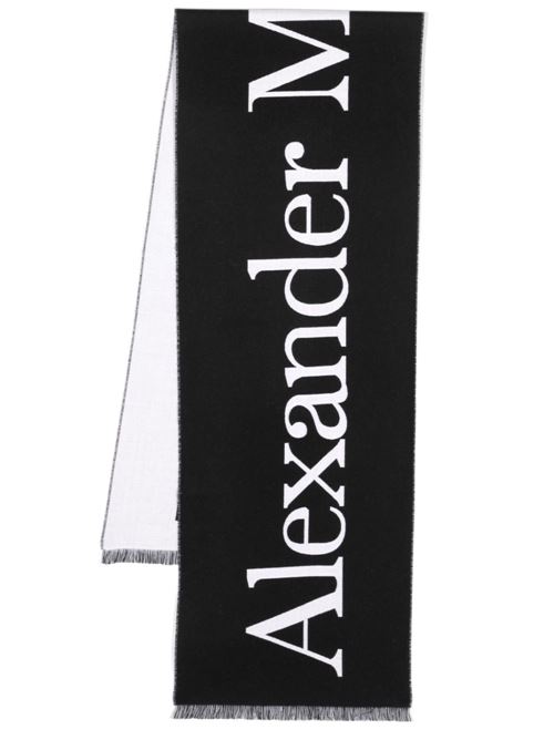 Scarf with logo ALEXANDER MCQUEEN | 7090114226Q1078